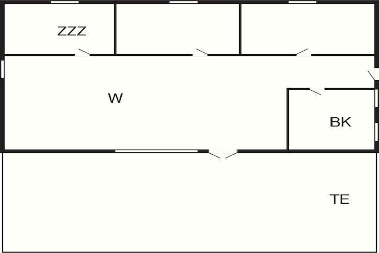6 Person Holiday Home In Nex Nexo Bagian luar foto